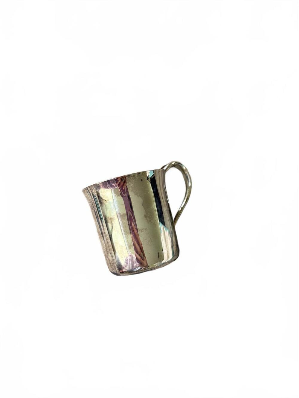 Tiffany & Co. Sterling Silver Baby Cup with Original Box and Pouch